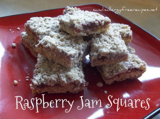 Raspberry Jam Squares