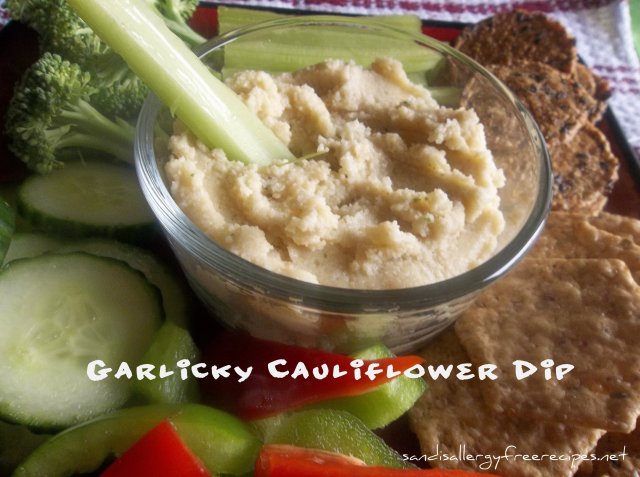 Garlicky Cauliflower Dip